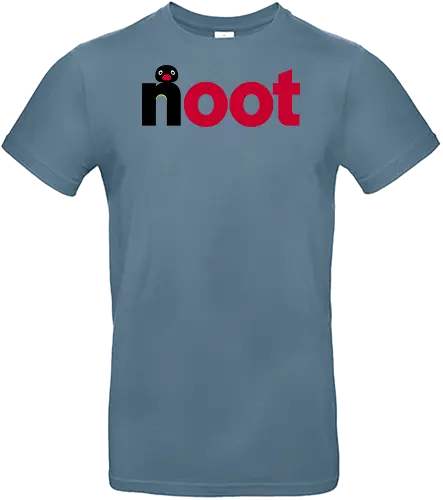 Nootella! - pingu, penguin, clay, nostalgia, nutella, funny, cream, chocolate, logo, mashup - Standard T-Shirt