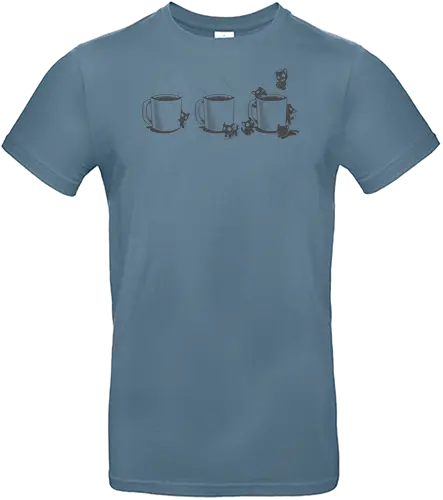 Coffee Cat - Cat, Cats Lover, Coffee, Coffee Lover - Standard T-Shirt