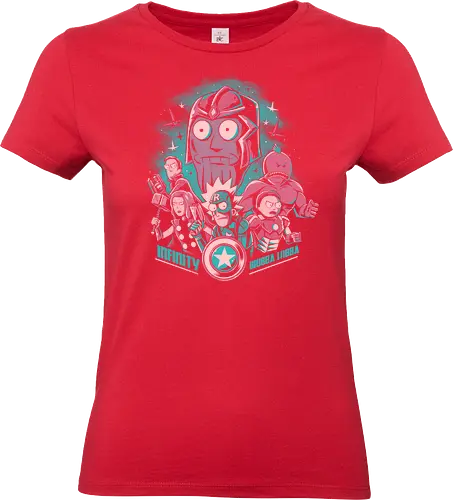 Infinity Wars - Rick and Morty, Infinity Wars, Rick, Morty - Standard T-Shirt (Frauen)