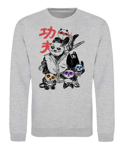 Kung Fu Panda Three - Panda, Kung fu panda, Dreamworks - Sweatshirt