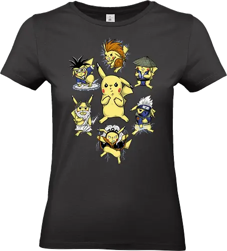 Thunder Styles - Mouse, Pocket, thunder, geek, nerd, anime, manga - Standard T-Shirt (Frauen)