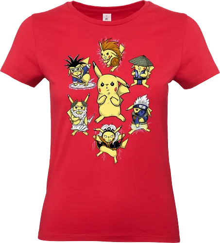 Thunder Styles - Mouse, Pocket, thunder, geek, nerd, anime, manga - Standard T-Shirt (Frauen)