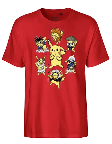 Thunder Styles - Mouse, Pocket, thunder, geek, nerd, anime, manga - Fairtrade T-Shirt