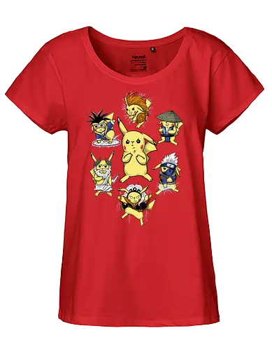 Thunder Styles - Mouse, Pocket, thunder, geek, nerd, anime, manga - Fairtrade Girl Shirt