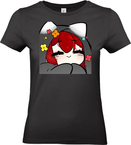Nina emote in kuschelstimmung - Yuzuh1r4, Xlxwnz, safespace, dbd, gaming, streaming, twitch - Standard T-Shirt (Frauen)