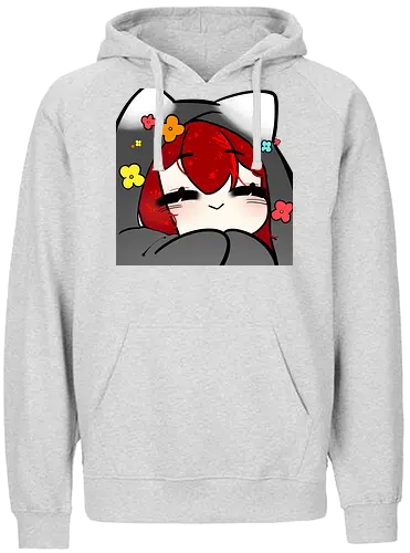 Nina emote in kuschelstimmung - Yuzuh1r4, Xlxwnz, safespace, dbd, gaming, streaming, twitch - Fairtrade Hoodie