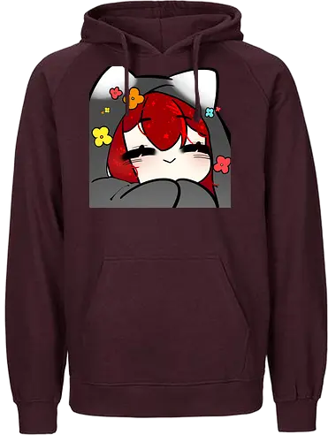 Nina emote in kuschelstimmung - Yuzuh1r4, Xlxwnz, safespace, dbd, gaming, streaming, twitch - Fairtrade Hoodie