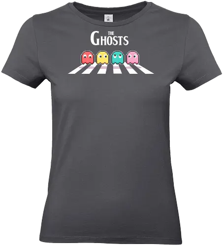 The Ghosts - Retrogaming, ghost, ghosts, pixelart, pixel, atari, vintage, games, retrogames, retro, beatles, abbey road - Standard T-Shirt (Frauen)
