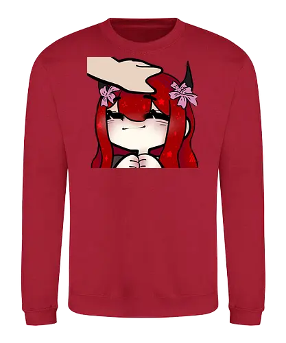 Nina streichel emote  - Yuzuh1r4, Xlxwnz, safespace, dbd, gaming, streaming, twitch - Sweatshirt