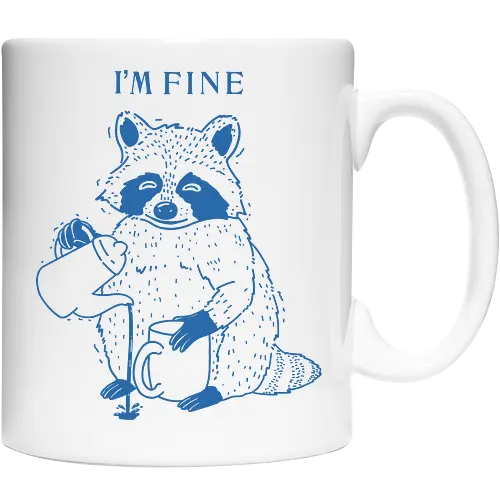 I’m Fine Raccoon 