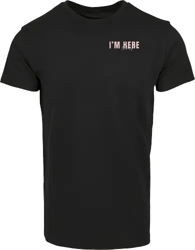 Here To Help - Rosa mit weißer Schrift