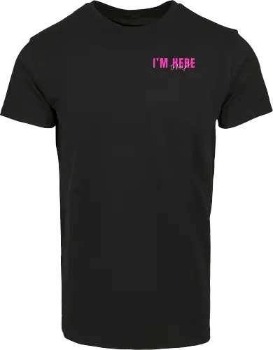 Here To Help - Pink mit weißer Schrift