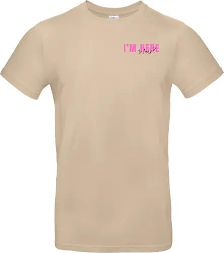 Here To Help - Pink mit schwarzer Schrift