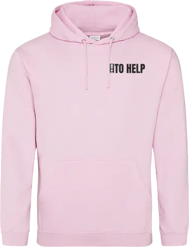 Here To Help 3 - schwarze Schrift