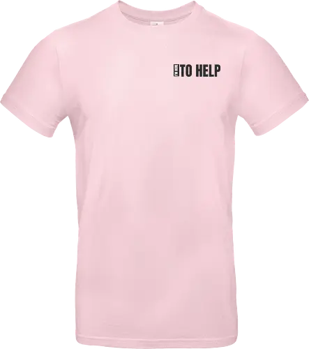 Here To Help 3 - schwarze Schrift