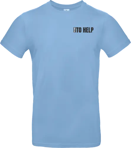 Here To Help 3 - schwarze Schrift