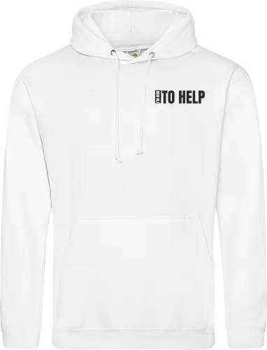 Here To Help 3 - schwarze Schrift