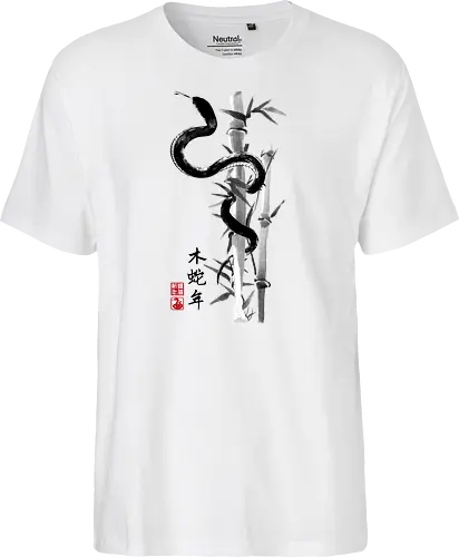 Year of the snake sumi e