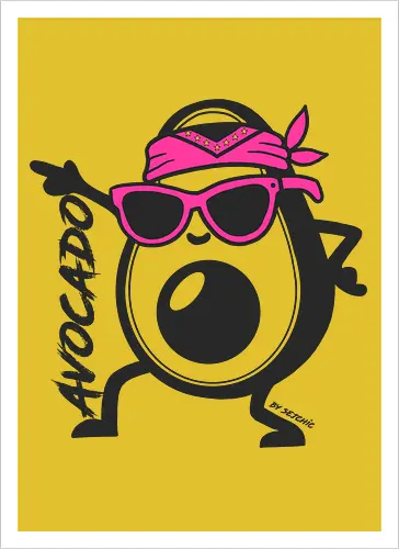 Avocado Fuchsia