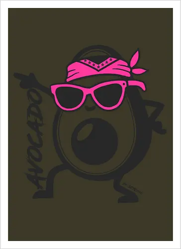Avocado Fuchsia