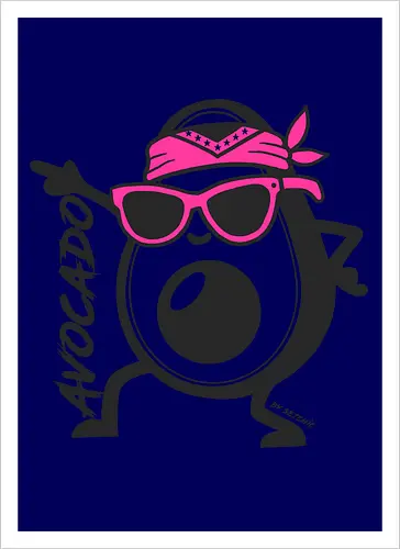 Avocado Fuchsia