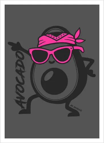 Avocado Fuchsia