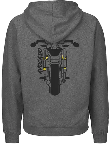 Kawasaki Z650, 2018, 2,  schwarz - Saisonstart2025, motorrad, bike, biker, Bremen, Niedersachsen, Oldenburg, Leer, Norden, Emsland, Cloppenburg - Fairtrade Hoodie