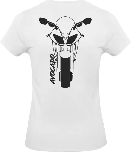 Kawasaki ZX10R, 2007,  schwarz - biker, Bremen, Niedersachsen, Oldenburg, Leer, Norden, Saisonstart2025, motorrad, bike, Emsland, Cloppenburg - Standard T-Shirt (Frauen)