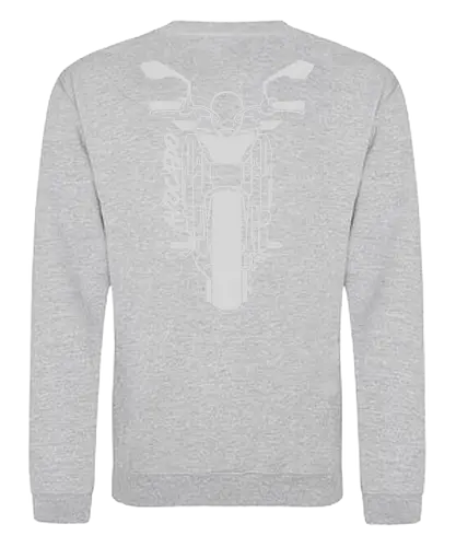 Kawasaki Z650, 2018,  weiß - Oldenburg, Leer, Norden, Emsland, Cloppenburg, Saisonstart2025, motorrad, bike, biker, Bremen, Niedersachsen - Sweatshirt