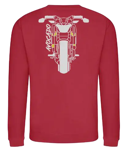 Kawasaki Z650, 2018, 2,  weiß - bike, Cloppenburg, Saisonstart2025, motorrad, biker, Bremen, Niedersachsen, Oldenburg, Leer, Norden, Emsland - Sweatshirt