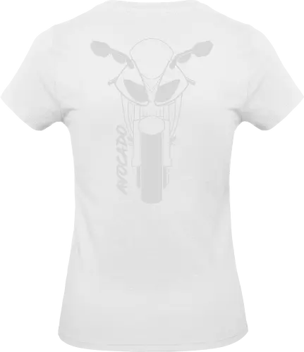 Kawasaki ZX10R, 2007,  weiß - Saisonstart2025, motorrad, bike, biker, Bremen, Niedersachsen, Oldenburg, Leer, Norden, Emsland, Cloppenburg - Standard T-Shirt (Frauen)