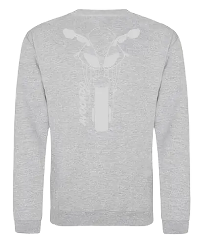 Kawasaki ZX10R, 2007,  weiß - Saisonstart2025, motorrad, bike, biker, Bremen, Niedersachsen, Oldenburg, Leer, Norden, Emsland, Cloppenburg - Sweatshirt