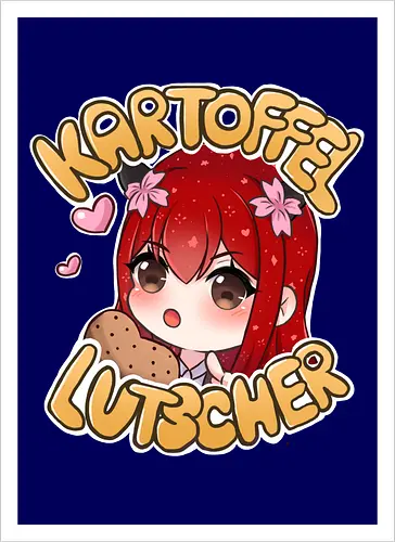 Nina non emote Kartoffel lutscher