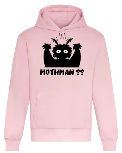 Mothman?? - Kult, skurril, Liebhaber, Mystik, Monster., Mothman, Kryptid, Legende, Mystery, Cartoon, süß, charmant, Schatten, Kreatur, Volksglaube, Kryptozoologie, ikonisch, Natur, Abenteuer, geheimnisvoll - Heavyweight Hoodie