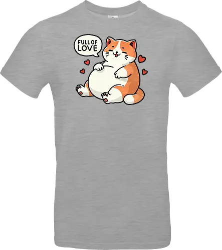Full of love cat