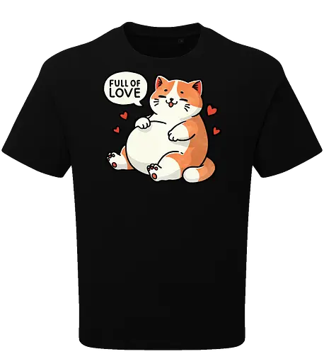 Full of love cat