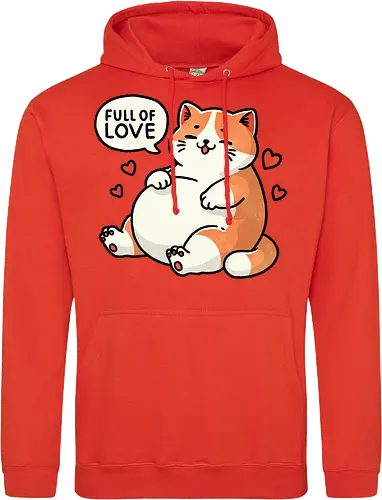Full of love cat