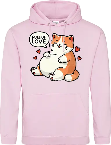 Full of love cat