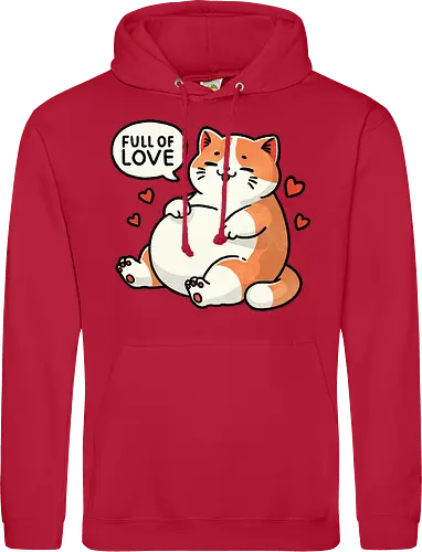 Full of love cat