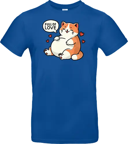 Full of love cat