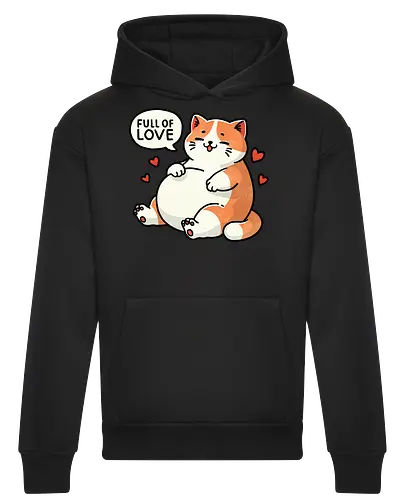 Full of love cat