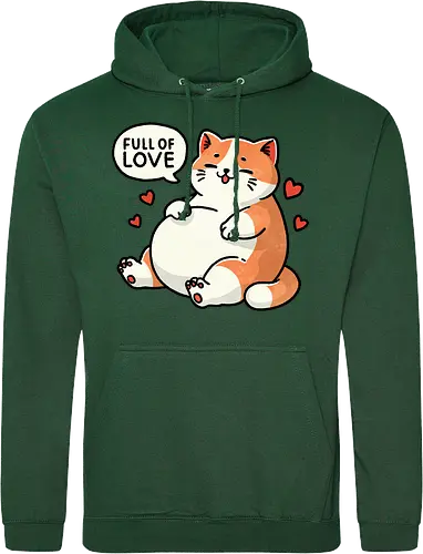 Full of love cat