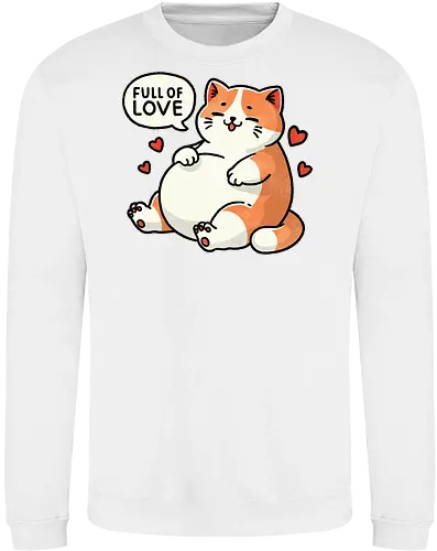 Full of love cat