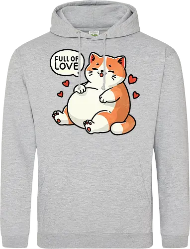 Full of love cat
