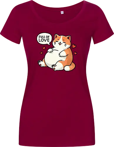 Full of love cat