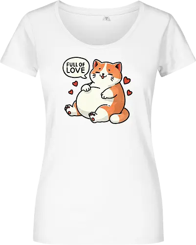 Full of love cat