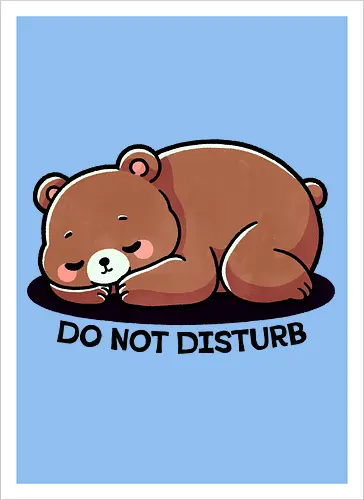 Do not disturb 