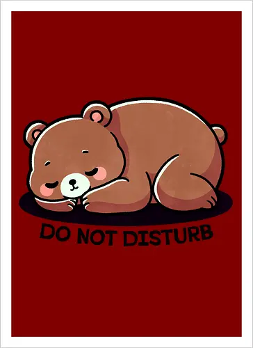 Do not disturb 