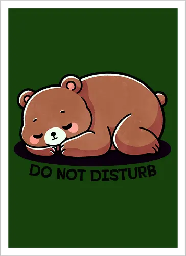 Do not disturb 