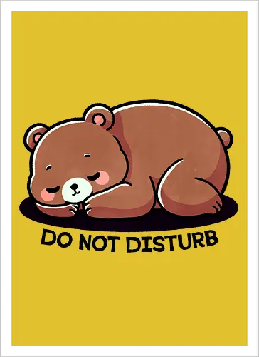 Do not disturb 